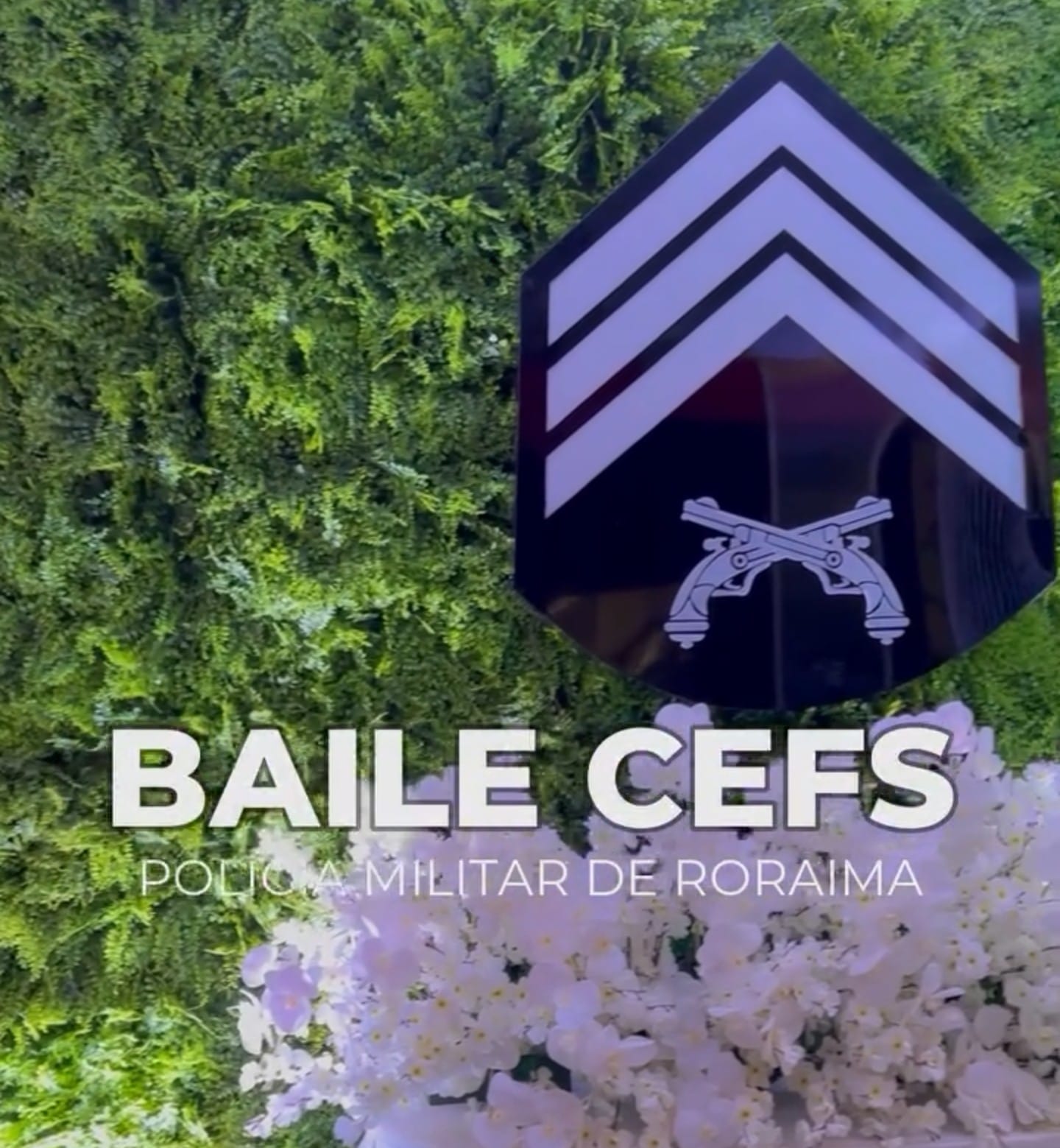 Nesse sábado, 19, a Polícia Militar de Roraima celebrou o baile de formatura do Curso Especial de Formação de Sargentos (CEFS).